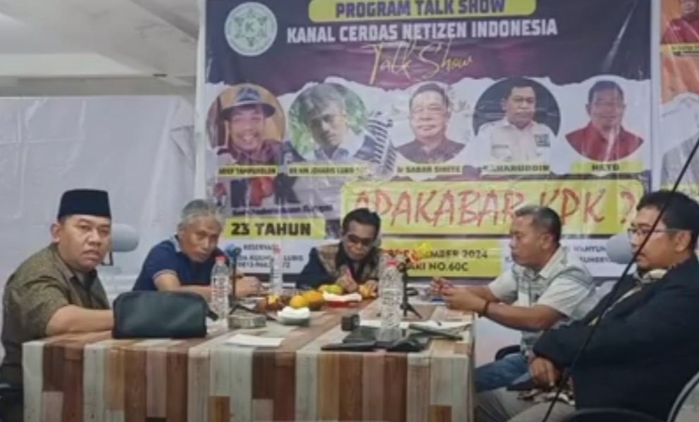 PROGRAM TALK SHOW KANAL CERDAS NETIZEN INDONESIA ( KCNI) RESMI DITAYANGKAN 2 2 9