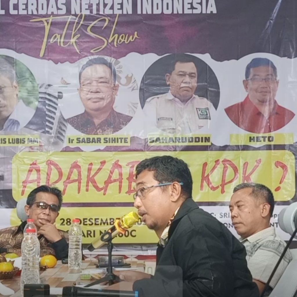 PROGRAM TALK SHOW KANAL CERDAS NETIZEN INDONESIA ( KCNI) RESMI DITAYANGKAN 4 6 3